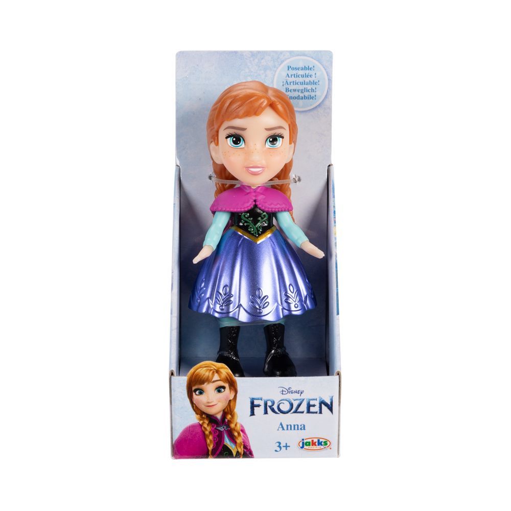 Disney - Princess And Frozen Mini Toddlers Doll - 3-Inch - Style May Vary - 1 Pc