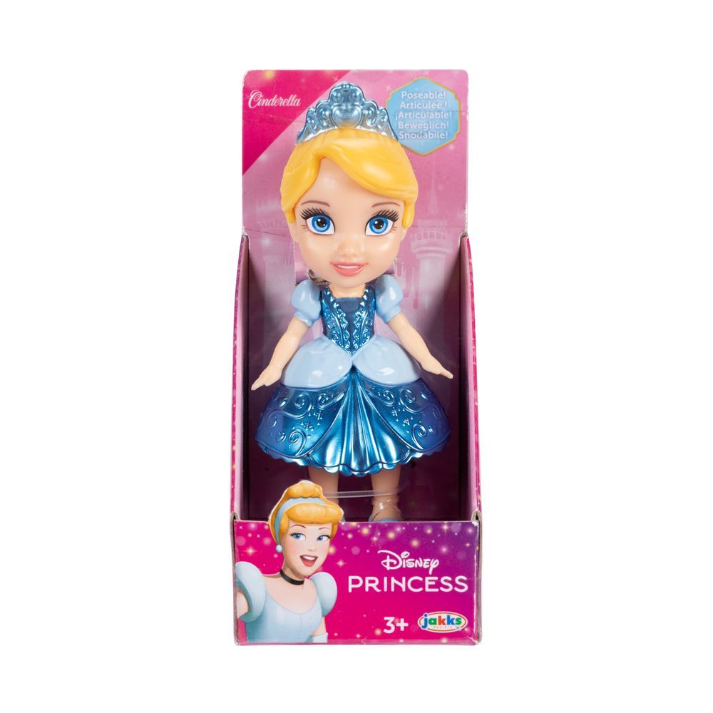 Disney - Princess And Frozen Mini Toddlers Doll - 3-Inch - Style May Vary - 1 Pc