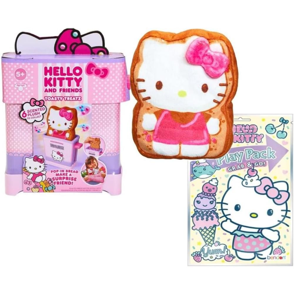 Cookeez Makery - Hello Kitty Toasty Treatz Plush - Style May Vary