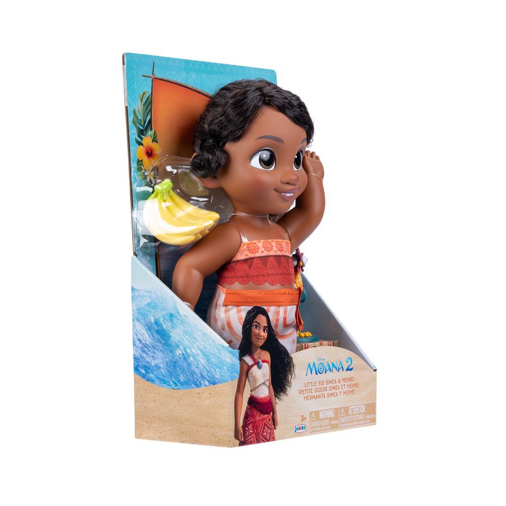 Disney - Moana2 Young Character Doll With Hei Hei