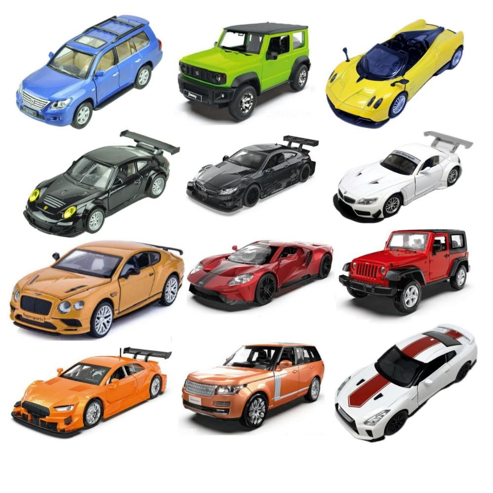 Power Joy - 1/32 Vroom Vroom Diecast Licensed Car - Style May Vary - 1 Pc