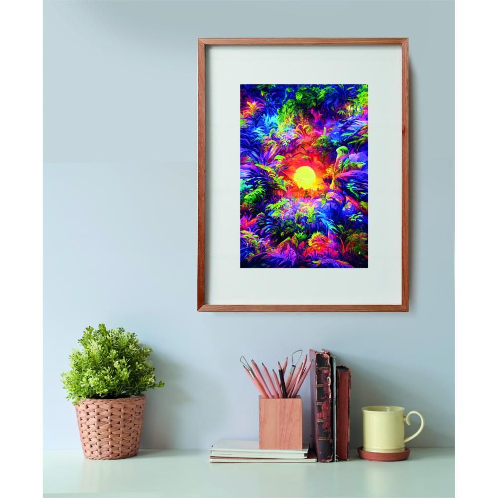 Clementoni - Psychedelic Colorboom Puzzle - 500 Pcs