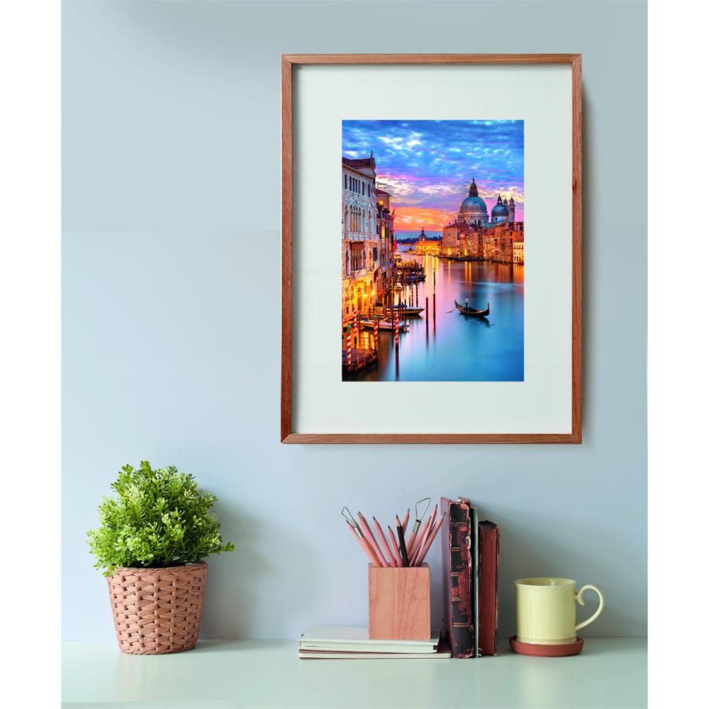 Clementoni - HQC Venice Puzzle And Poster - 500 Pcs