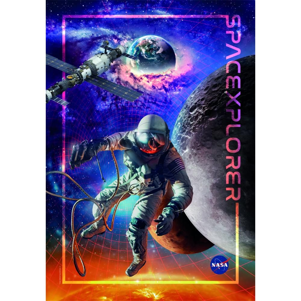 Clementoni - Space Explorer Collection Puzzle - 1000 Pcs