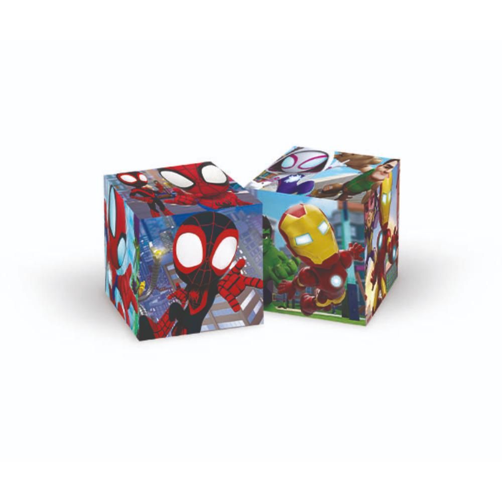 Clementoni - Spidey And His Amazing Friends Puzzle Cube Set - 6 Pcs