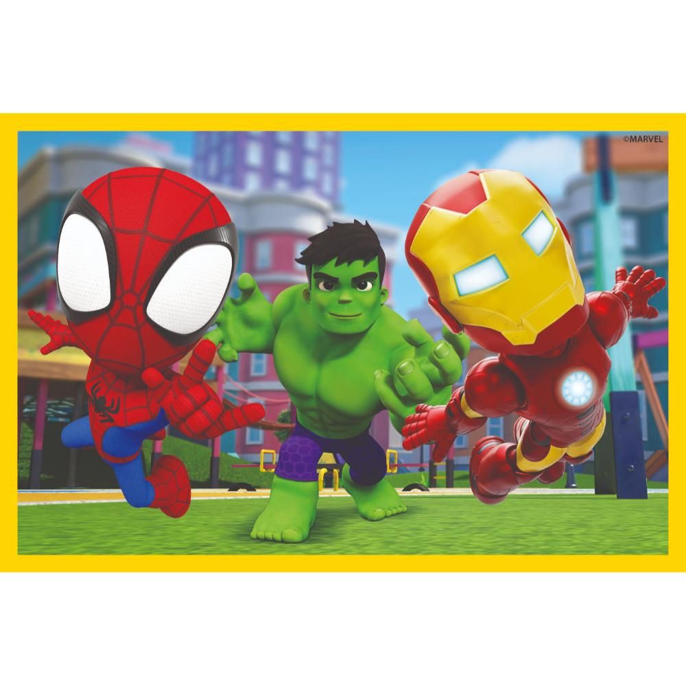 Clementoni - Spidey And His Amazing Friends Puzzle Cube Set - 6 Pcs