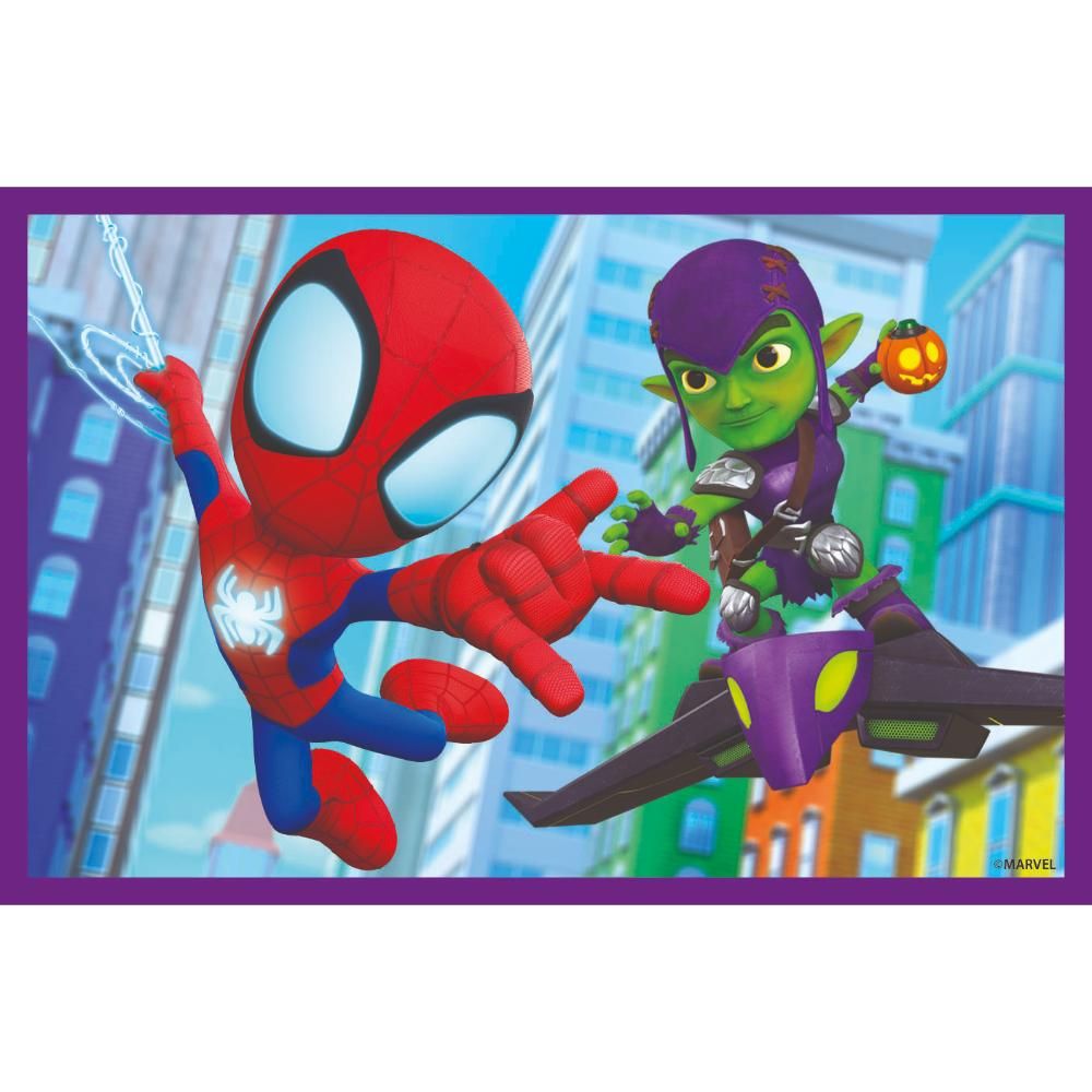 Clementoni - Spidey And His Amazing Friends Puzzle Cube Set - 6 Pcs