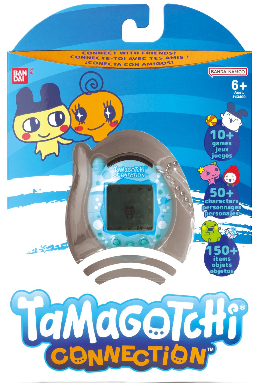 Bandai - Tamagotchi Connection Battery Operated VR Pet - Light Blue