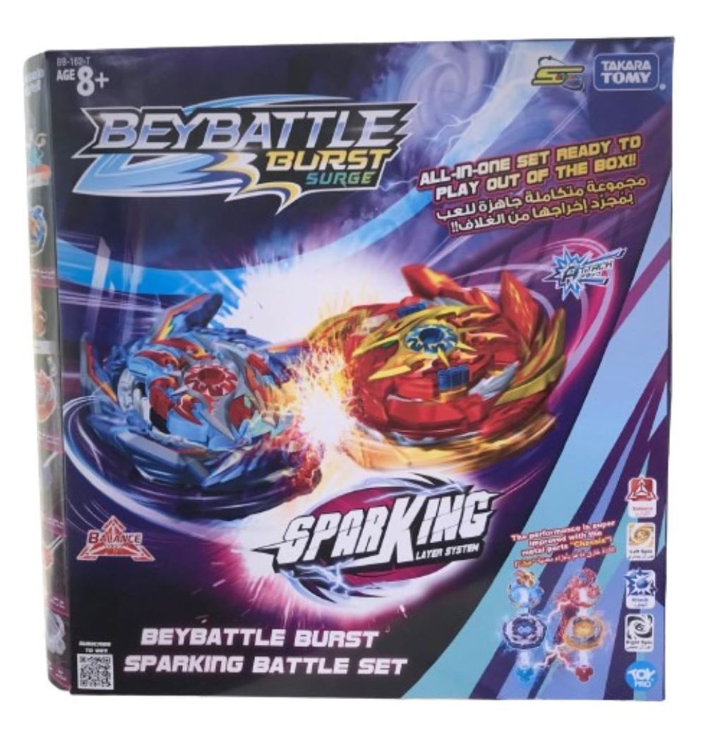 Beybattle Burst - S5 Takara Tomy Beyblade Sparking Battle Set