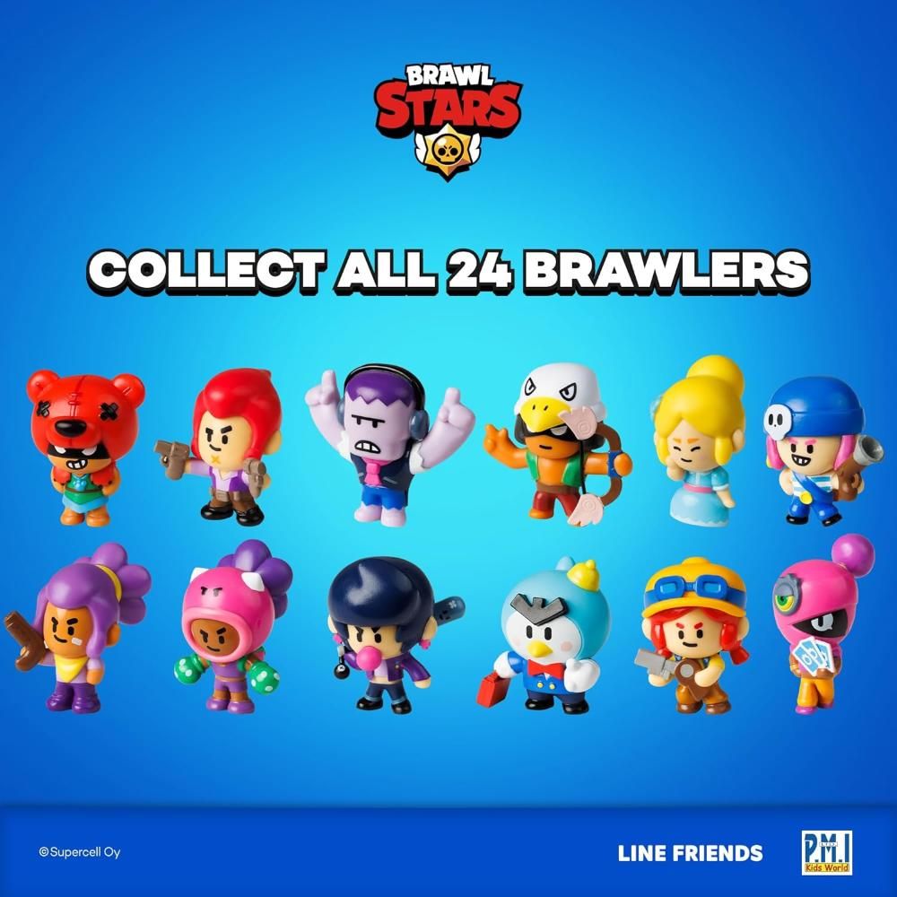 Brawl Stars - Figure Blister Pack - 1pc - Style May Vary