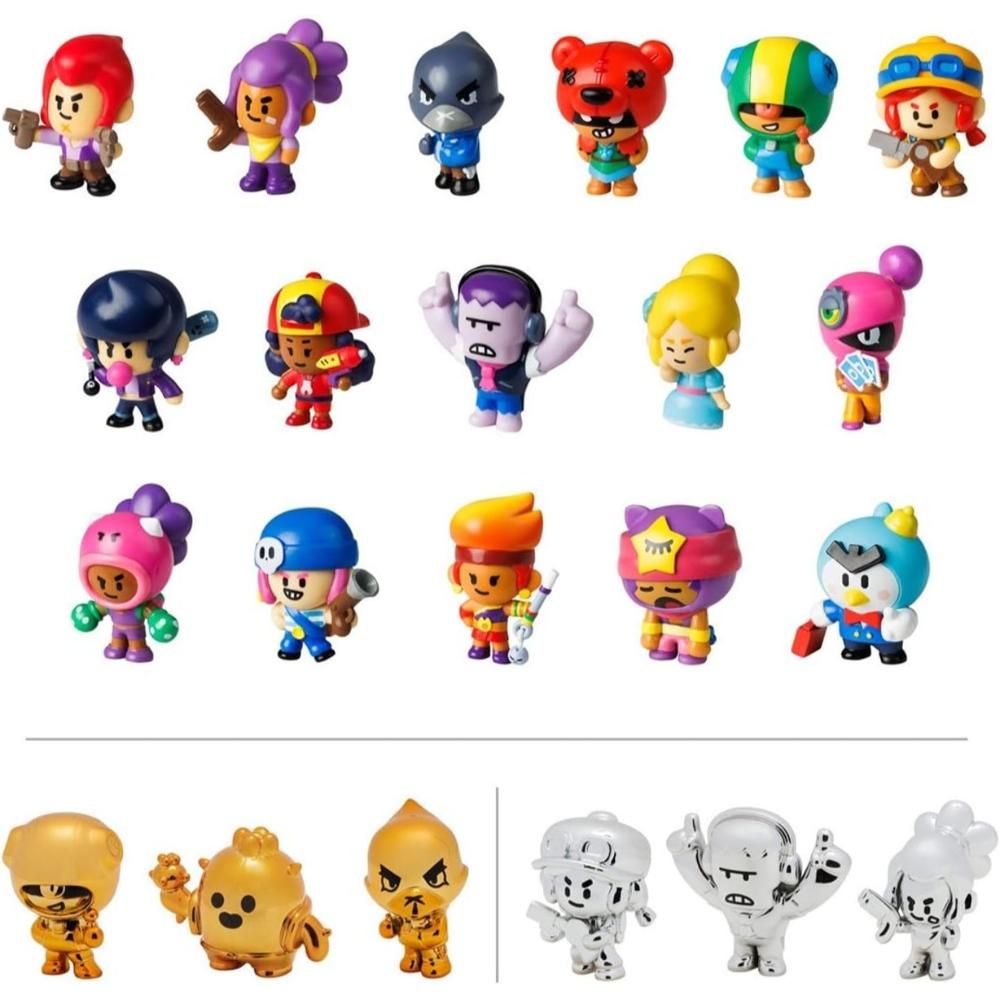 Brawl Stars - 5-in-1 Figure Blister - Pack of 1 - Style May Vary