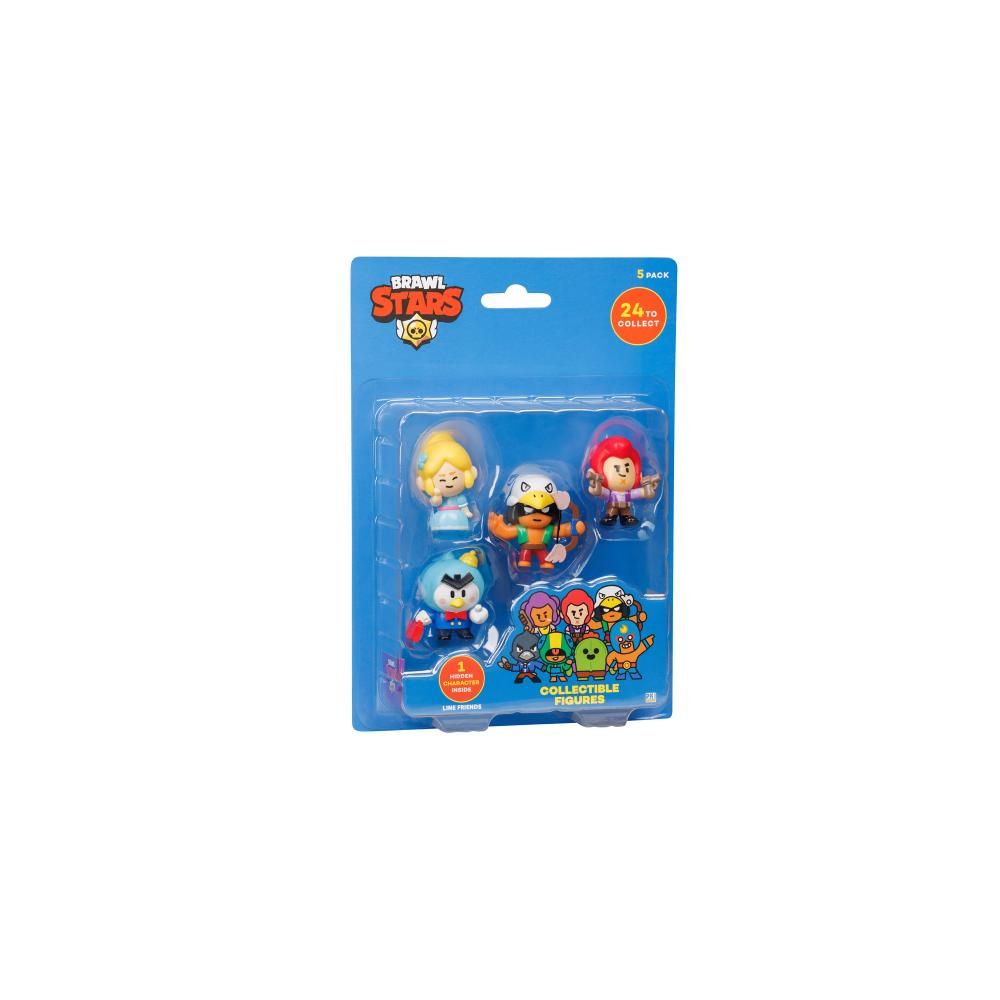 Brawl Stars - 5-in-1 Figure Blister - Pack of 1 - Style May Vary