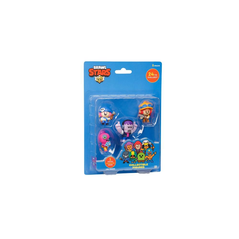 Brawl Stars - 5-in-1 Figure Blister - Pack of 1 - Style May Vary