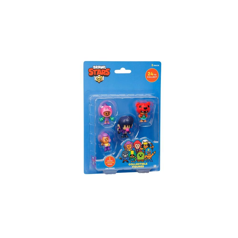 Brawl Stars - 5-in-1 Figure Blister - Pack of 1 - Style May Vary