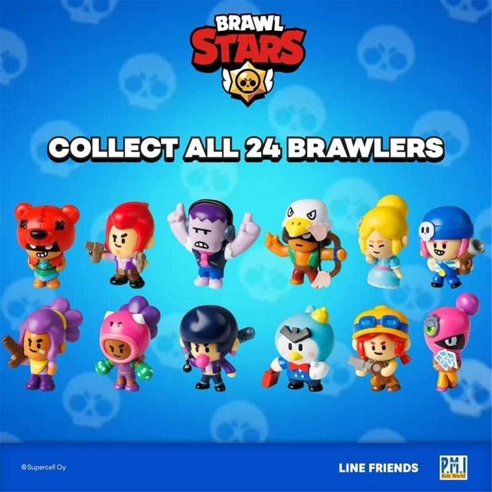 Brawl Stars - 8-in-1 Figure Blister - Pack of 1 - Style May Vary