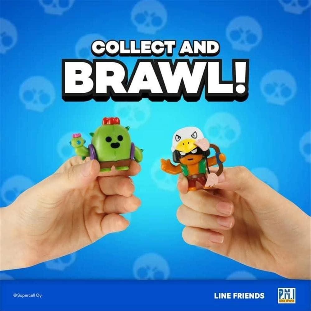 Brawl Stars - 8-in-1 Figure Blister - Pack of 1 - Style May Vary