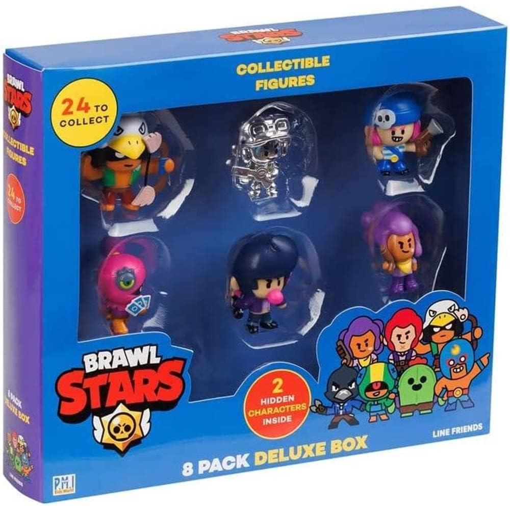 Brawl Stars - 8-in-1 Figure Blister - Pack of 1 - Style May Vary