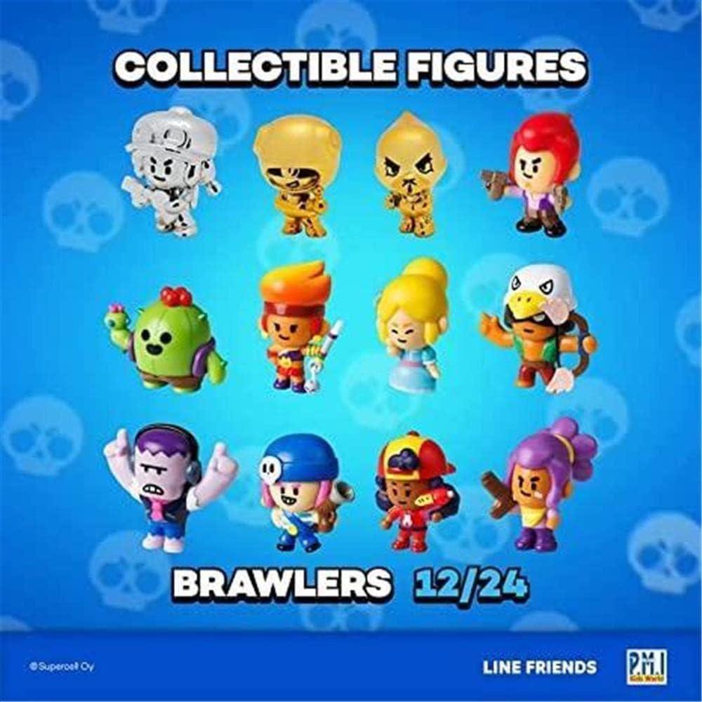 Brawl Stars - 12-in-1 Figure Blister - Pack of 1 - Style May Vary