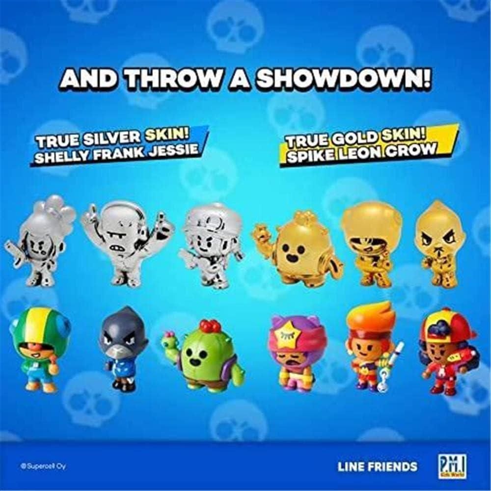 Brawl Stars - 12-in-1 Figure Blister - Pack of 1 - Style May Vary