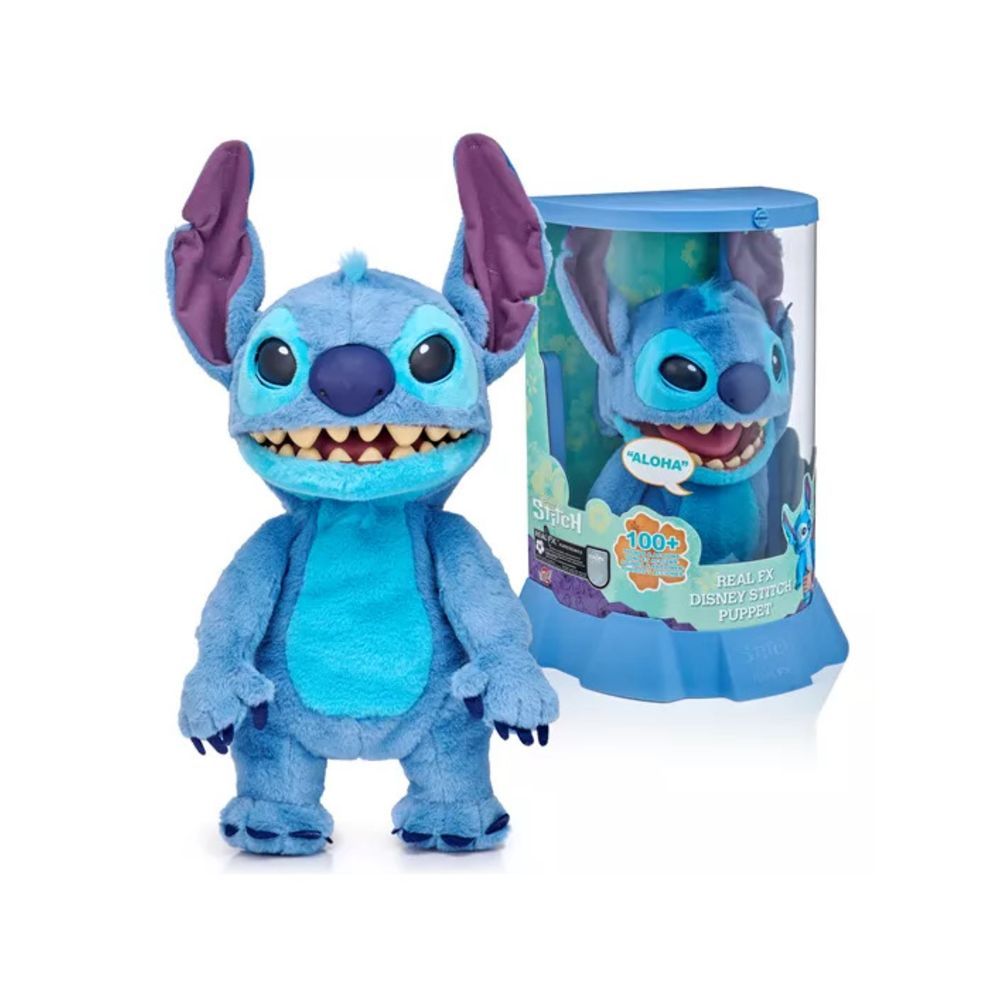 Disney - Real FX Disney Stitch Animatronic Puppet - 18 Inch