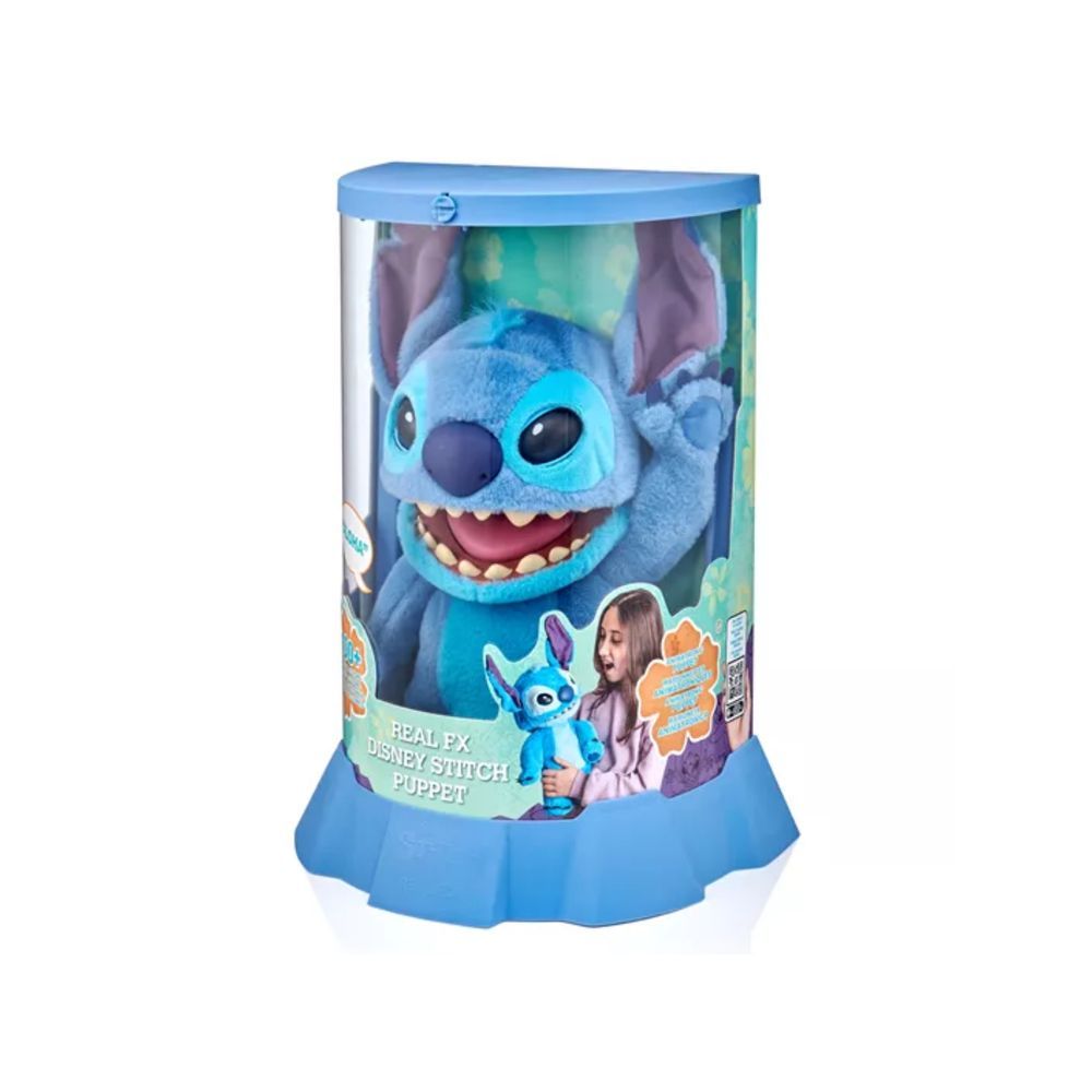 Disney - Real FX Disney Stitch Animatronic Puppet - 18 Inch