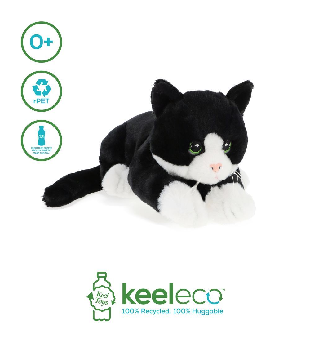 Keel Toys - Keeleco Kittens 22cm 1pc - Style & Color May Vary