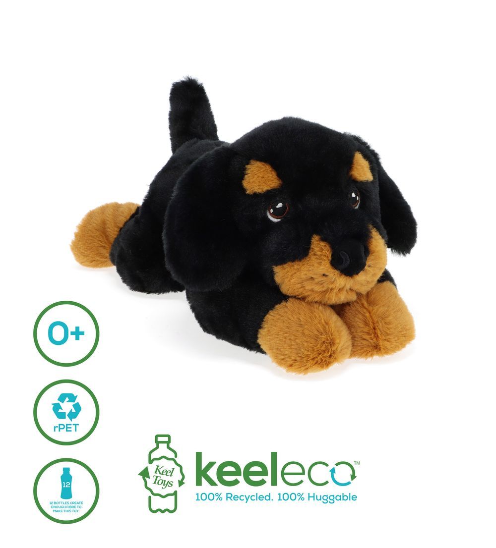 Keel Toys - Keeleco Puppies 22cm 1pc - Style & Color May Vary