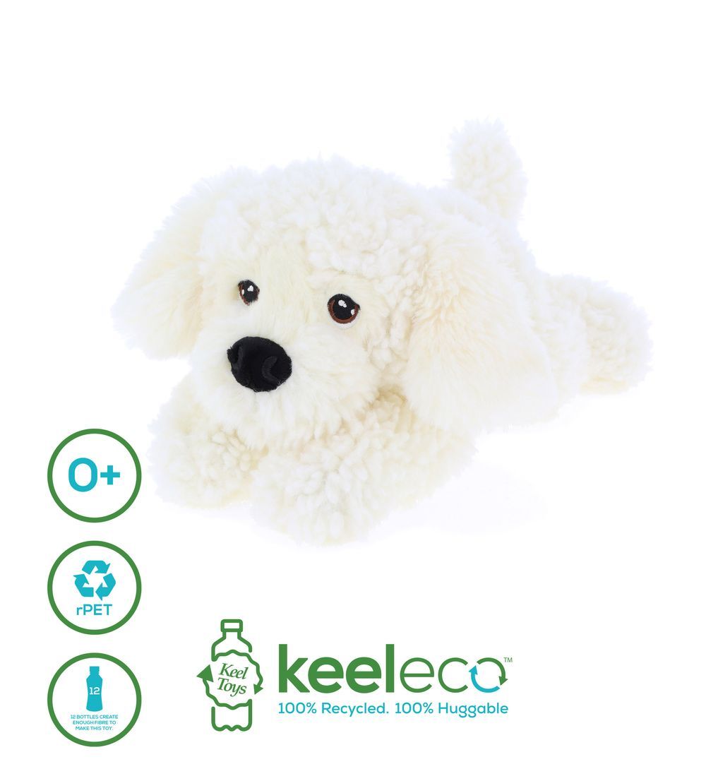 Keel Toys - Keeleco Puppies 22cm 1pc - Style & Color May Vary