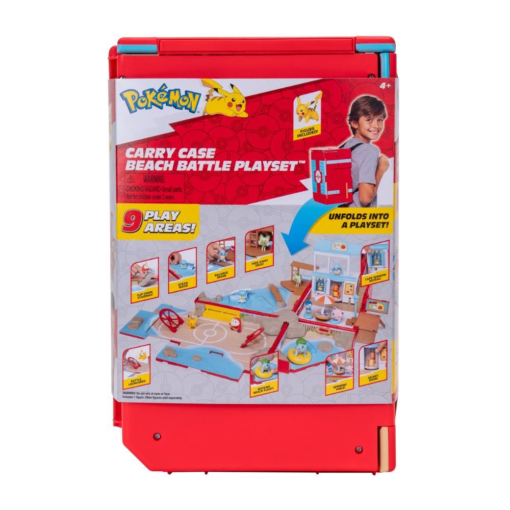 Pokemon - Cary Case Beach Battle Playset