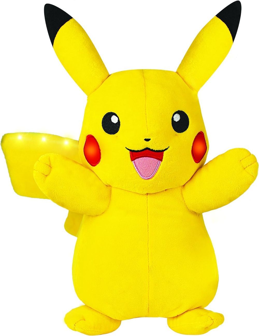 Pokemon - Battery Operated Plush Toy - Pickachu - 25.4cm - Yellow