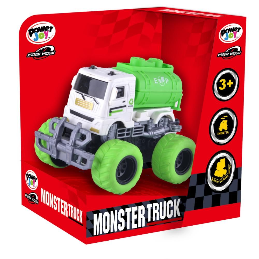 Power Joy - Vroom Vroom Monster Truck - Style May Vary - 1 Pc