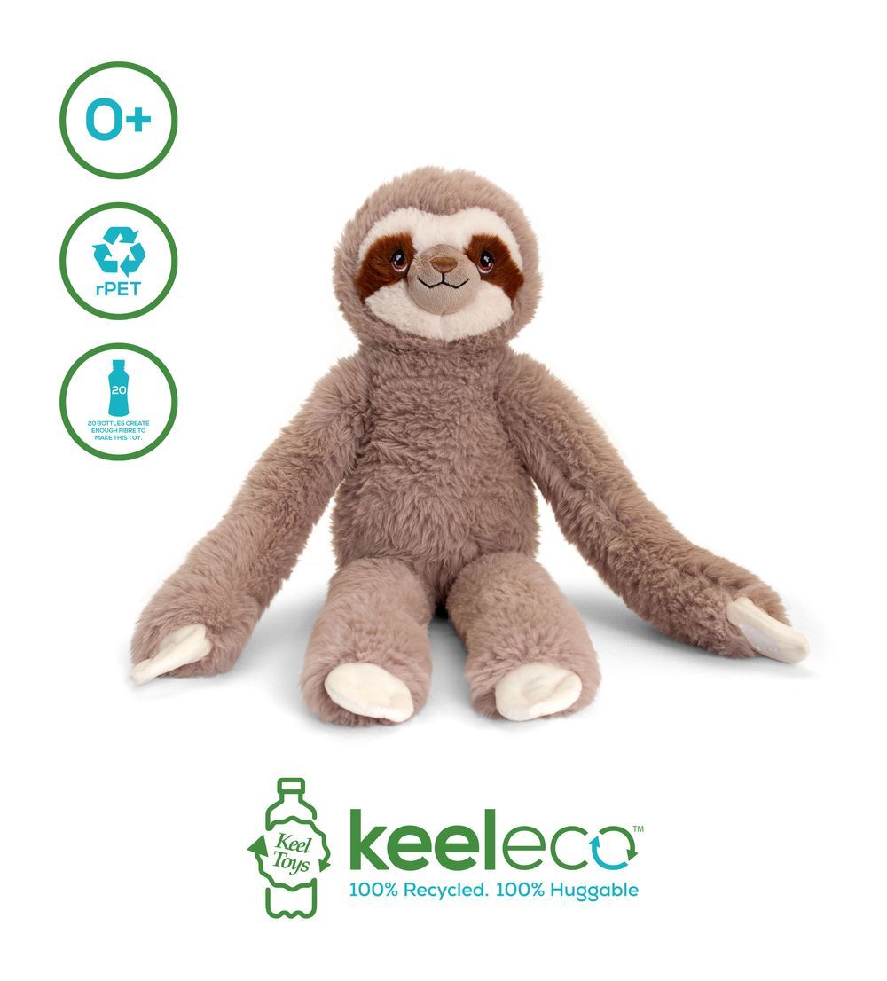 Keel Toys - Keeleco Sloth 38cm