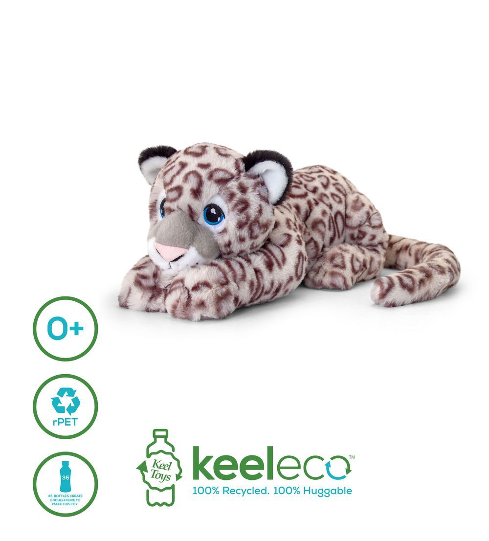 Keel Toys - Keeleco Leopard Snow 65cm