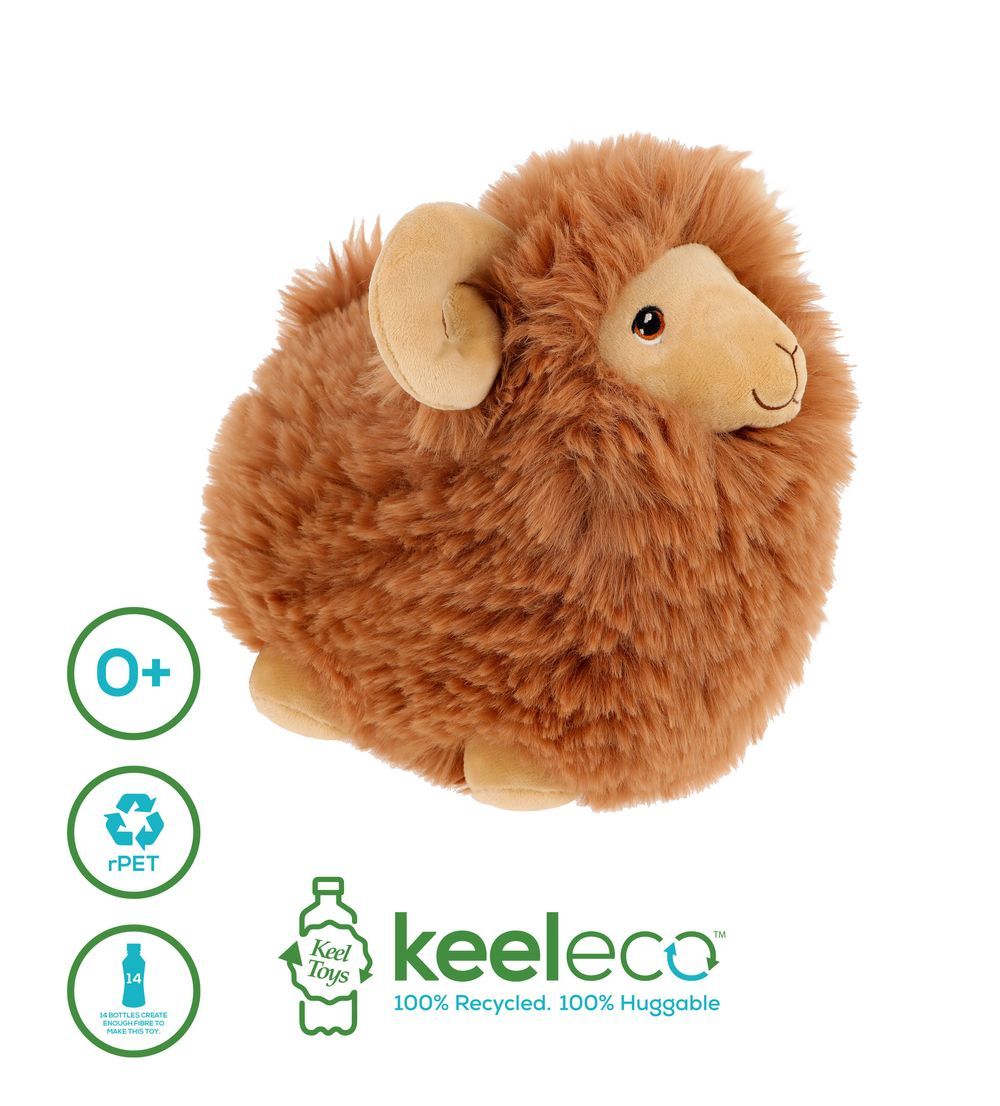 Keel Toys - Keeleco Ram 25cm 1pc - Style May Vary