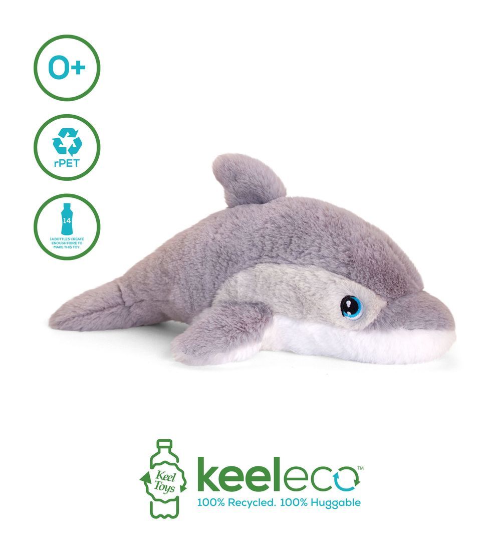 Keel Toys - Keeleco Dolphin 25cm