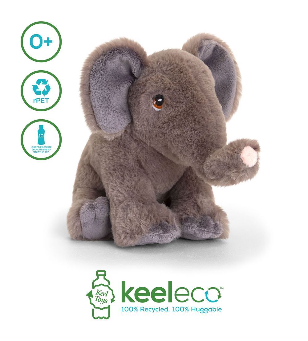 Keel Toys - Keeleco Elephant 18cm