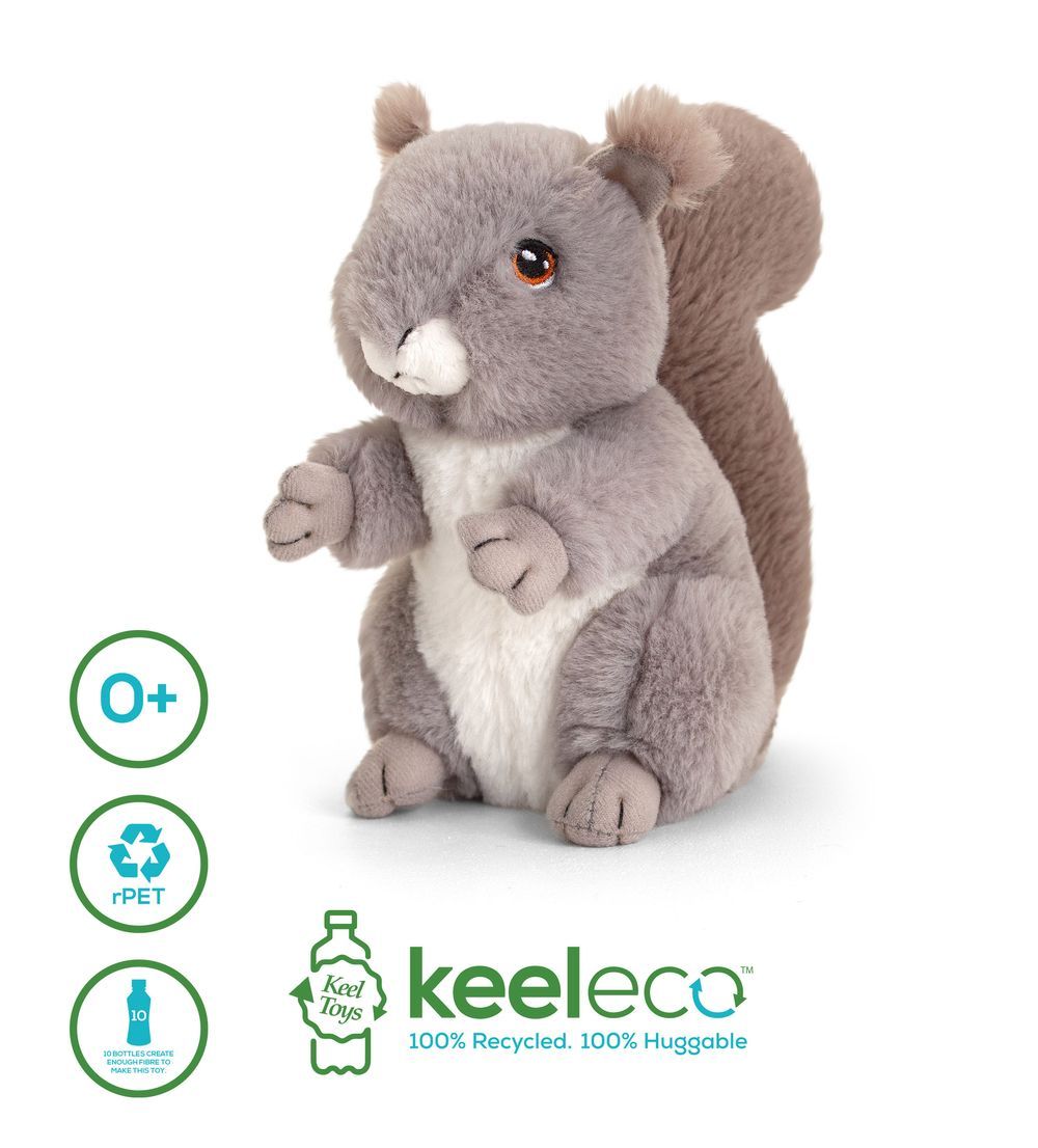 Keel Toys - Keeleco Squirrel 18cm