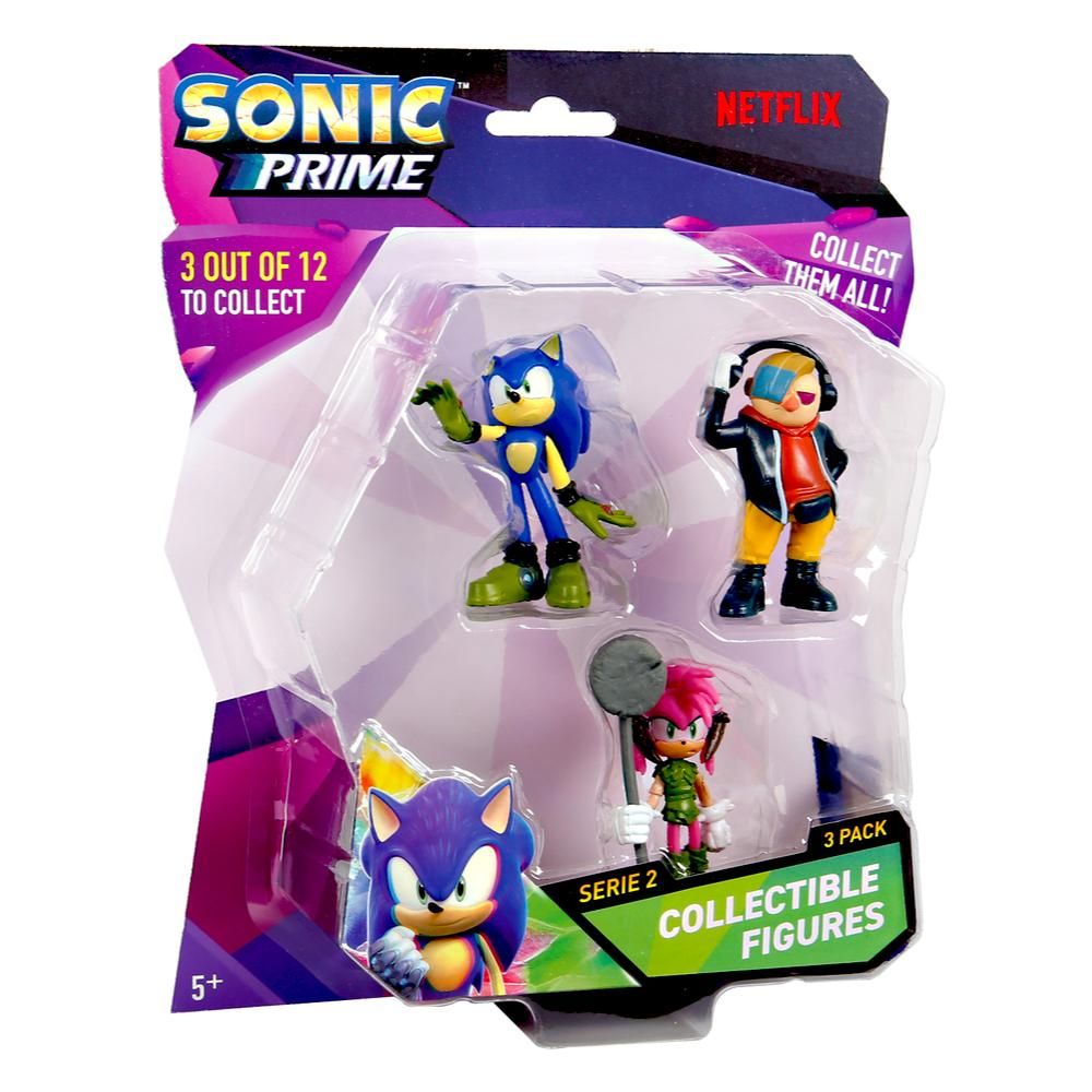 Sonic - 3-In-1 Figure Blister - Style May Vary - 1Pc