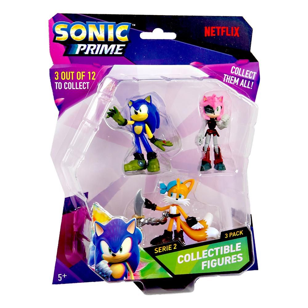 Sonic - 3-In-1 Figure Blister - Style May Vary - 1Pc