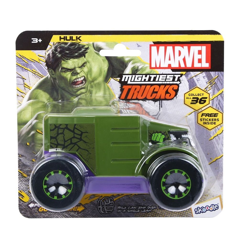 Marvel - Pull Back Mightiest Truck - Hulk