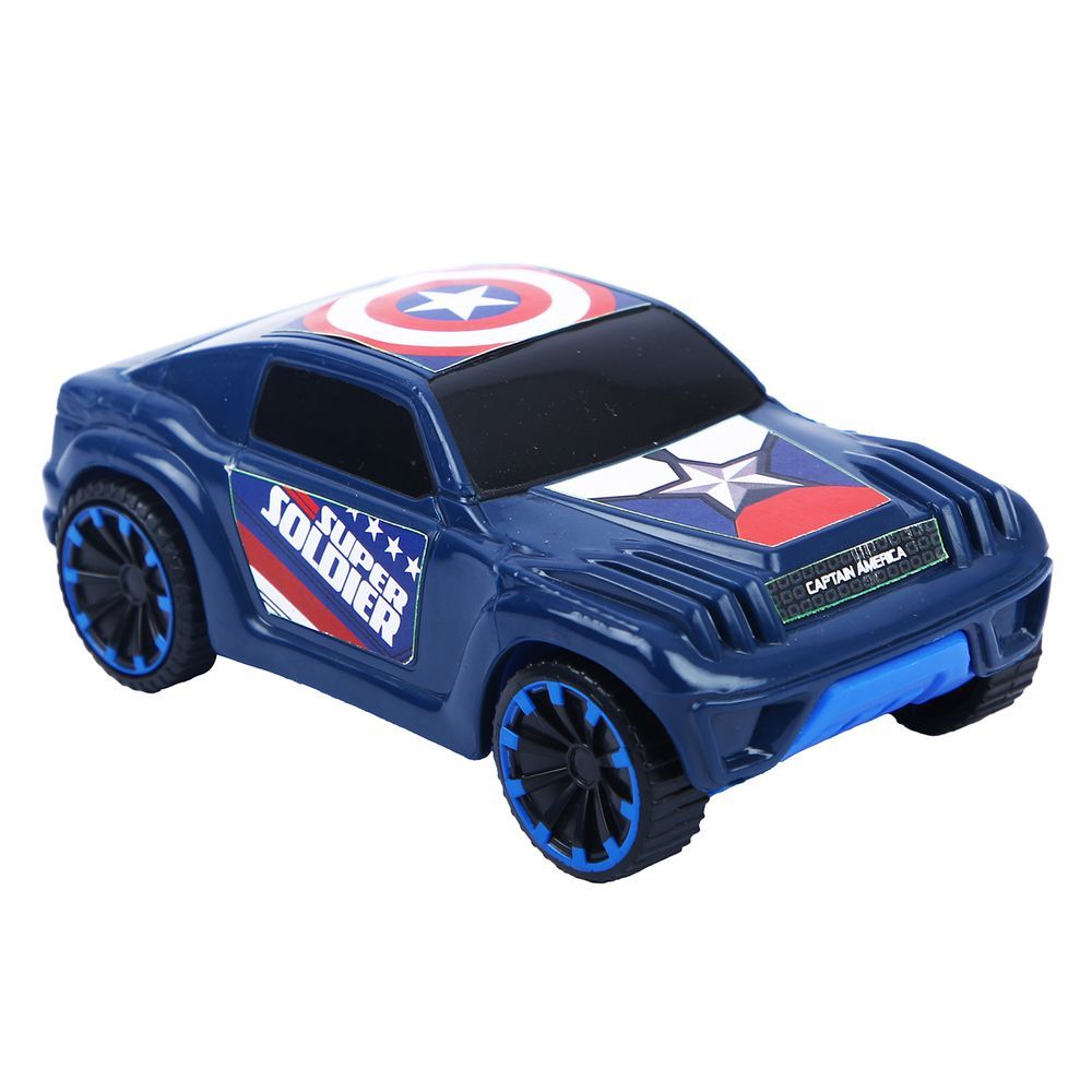 Marvel - Pull Back Mightiest SUV Car - Captain America