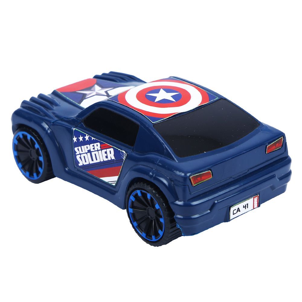 Marvel - Pull Back Mightiest SUV Car - Captain America