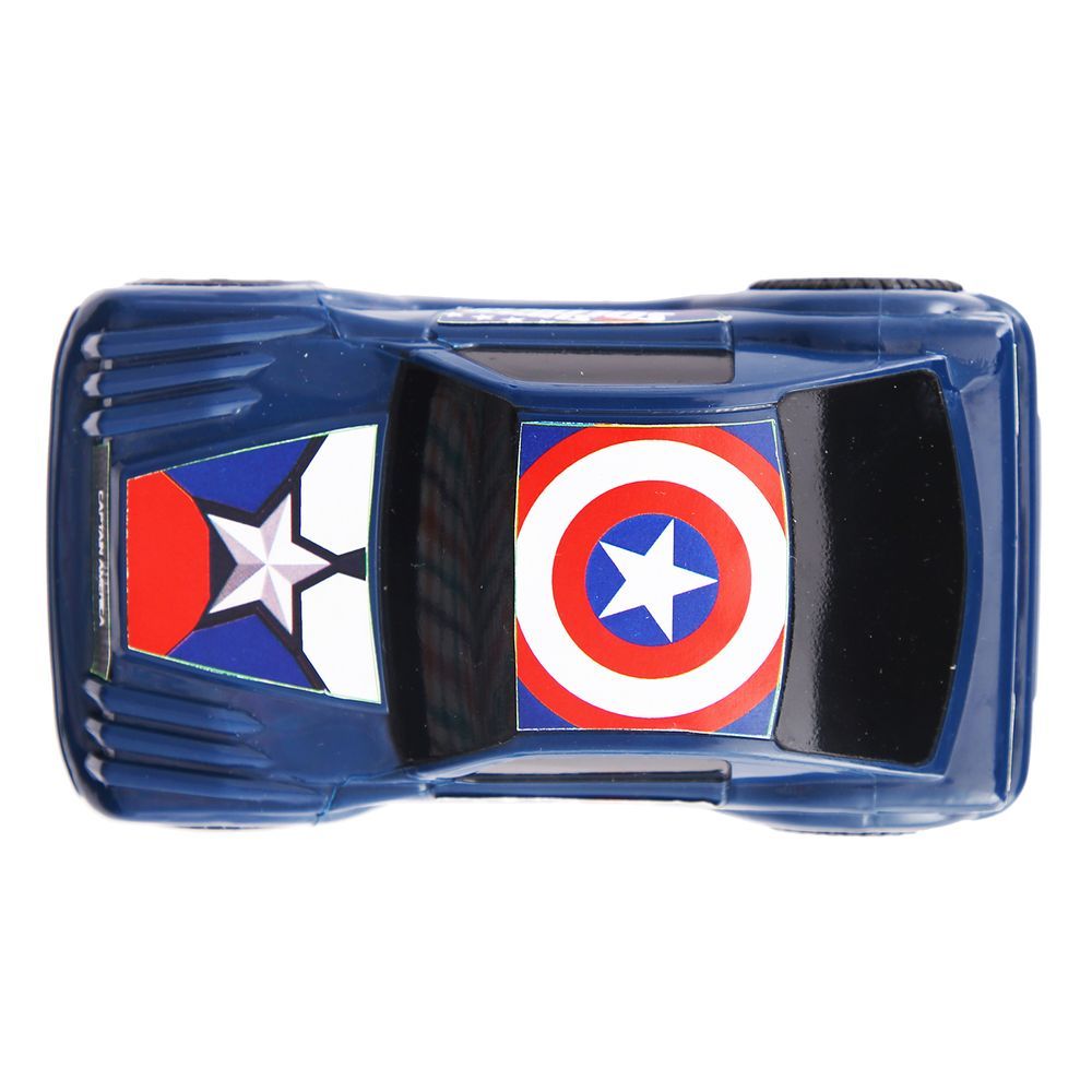 Marvel - Pull Back Mightiest SUV Car - Captain America