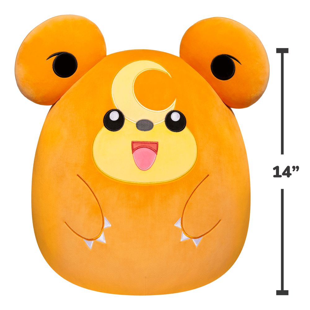 Pokemon - Squishmallow Teddiursa 14-inch