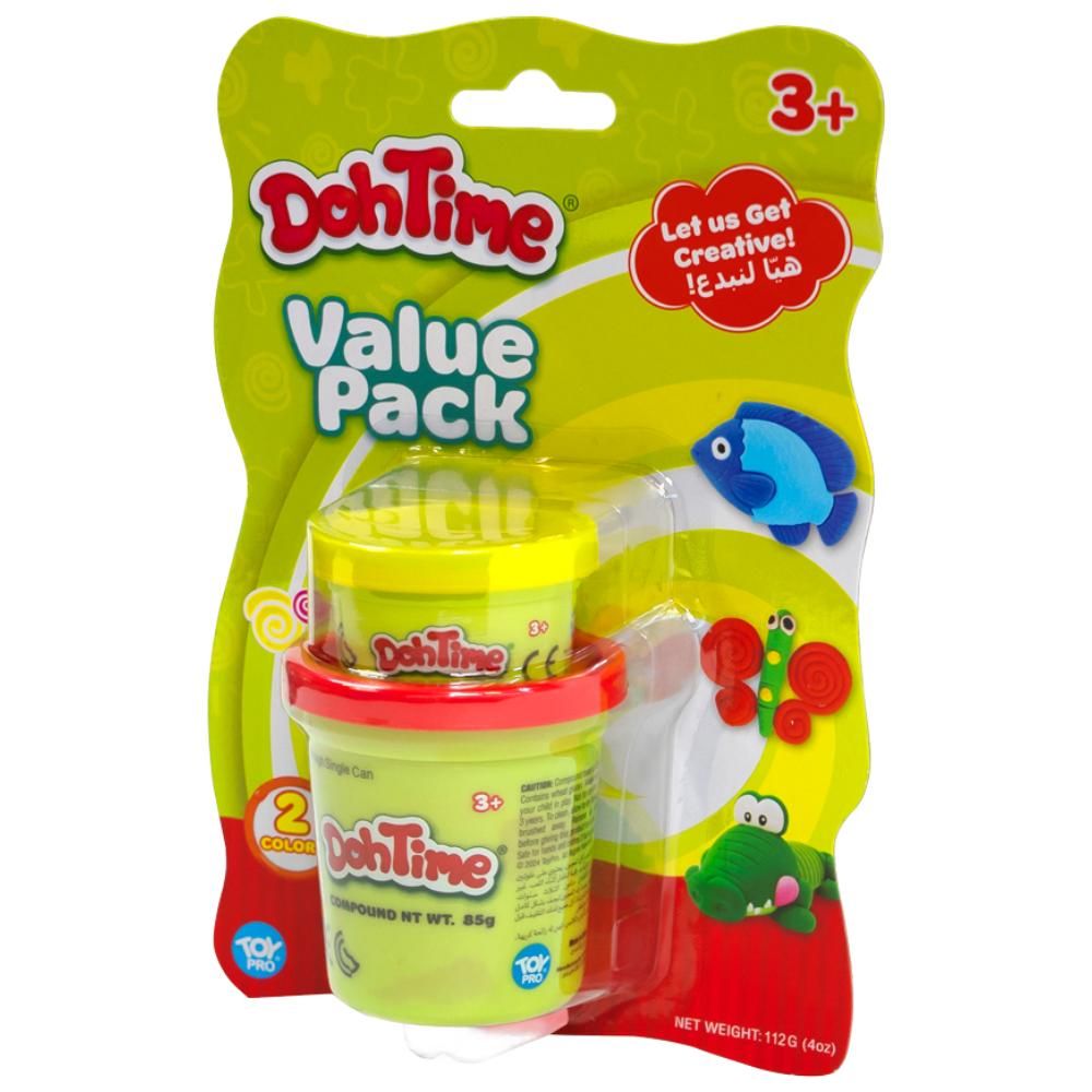 Dohtime - Value Pack Two Delightful Dough Cans