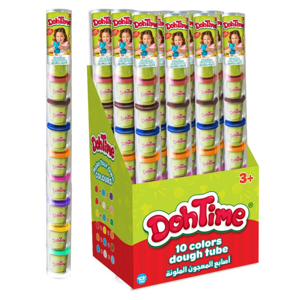 DohTime - Dough PVC Tube 60cm 3Oz - 10pcs