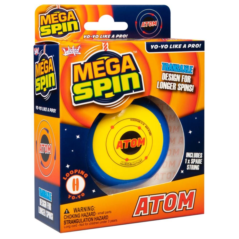 Wicked - Mega Spin Atom - Color May Vary - 1 Pc