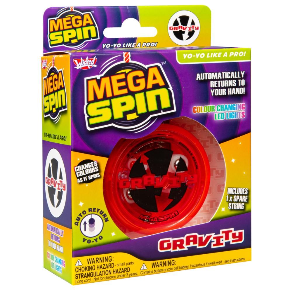 Wicked - Mega Spin Gravity - Color May Vary - 1 Pc