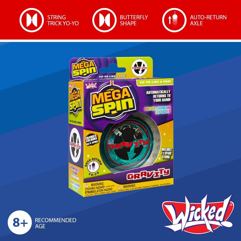 Wicked - Mega Spin Gravity - Color May Vary - 1 Pc