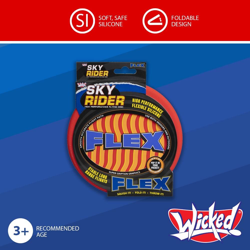 Wicked - Sky Rider Flex - Color May Vary - 1 Pc